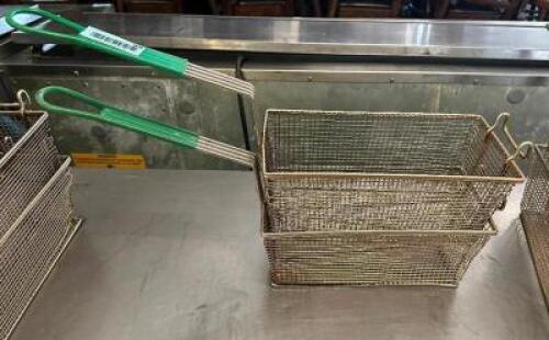 (2) DEEP FRYER BASKETS