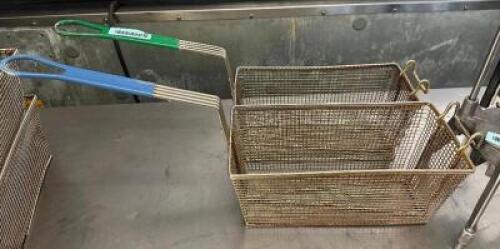(2) DEEP FRYER BASKETS