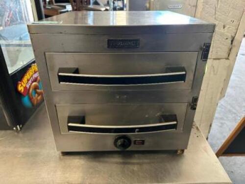 TOASTSWELL TWO DRAWER HALF SIZE WARMER.