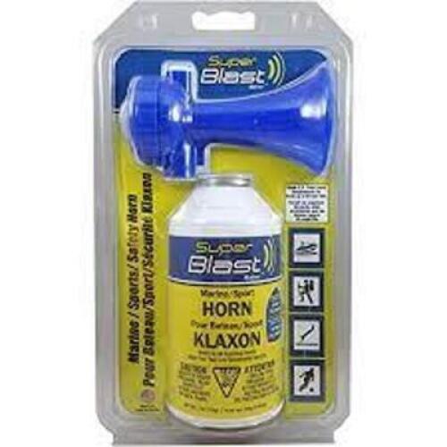 DESCRIPTION: (4) AIR HORN BRAND/MODEL: ULINE SUPER BLAST #S13530 RETAIL$: $22.50 QTY: 4