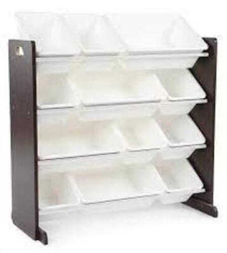 DESCRIPTION: (1) TOY BIN ORGANIZER BRAND/MODEL: HUMBLE CREW SIZE: 12 BIN ORGANIZER RETAIL$: $70.00 EA QTY: 1