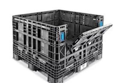 DESCRIPTION: (1) COLLAPSIBLE STORAGE BOXBRAND/MODEL: #G-18894AAACINFORMATION: BLACKSIZE: APPROX 30" X 32" X 34"RETAIL$: $395.00 EAQTY: 1