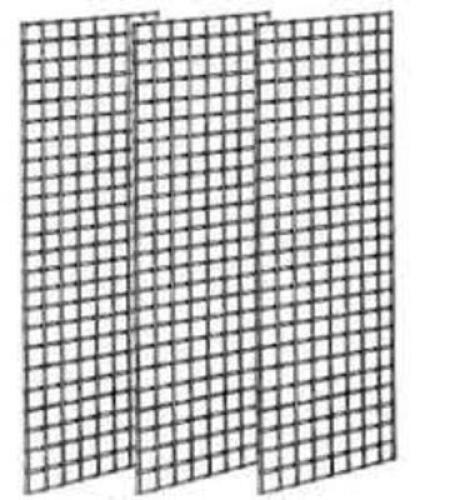 DESCRIPTION: (1) BOX OF (3) METAL GRID WALL PANEL BRAND/MODEL: ECONOCO #P3BLK27 INFORMATION: BLACK SIZE: 48X27 RETAIL$: $101.41 TOTAL QTY: 1