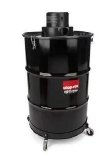 DESCRIPTION: (1) INDUSTRIAL WET/DRY HEAD ASSEMBLY BRAND/MODEL: SHOP VAC #97006 INFORMATION: BLACK SIZE: 55 GAL DRUM RETAIL$: $933.99 EA QTY: 1