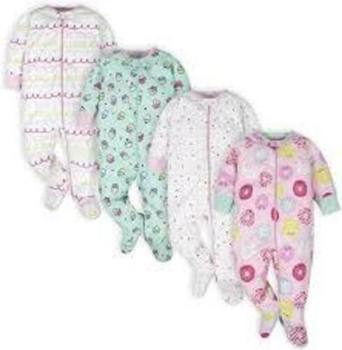 DESCRIPTION: (1) BABY ONESIE BRAND/MODEL: ONESIES BRAND INFORMATION: DONUT STYLE - PINK BACKGROUND SIZE: NEWBORN RETAIL$: $18.99 EA QTY: 1