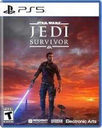DESCRIPTION: (1) GAME FOR PS5 BRAND/MODEL: ELECTRONIC ARTS INFORMATION: STAR WARS JEDI SURVIVOR RETAIL$: $42.28 EA QTY: 1