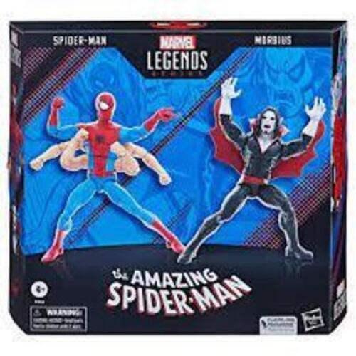 DESCRIPTION: (1) SET OF (2) ACTION FIGURES BRAND/MODEL: THE AMAZING SPIDER MAN INFORMATION: SPIDERMAN AND MORBIUS RETAIL$: $79.95 EA QTY: 1