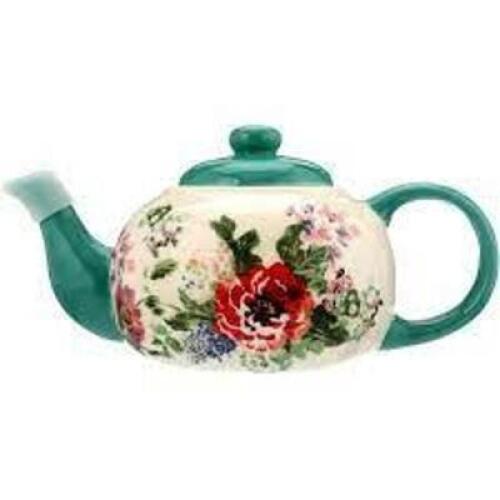 DESCRIPTION: (1) TEA KETTLE BRAND/MODEL: THE PIONEER WOMAN INFORMATION: FLORAN COUNTY SIZE: FLEA MARKET RETAIL$: $16.98 EA QTY: 1