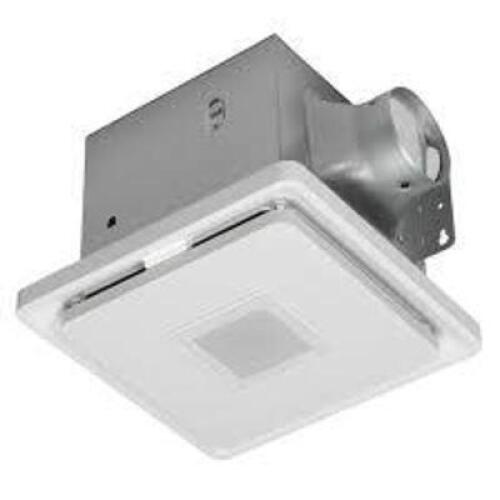 DESCRIPTION: (1) BATHROOM FAN WITH BLUETOOTH SPEAKERBRAND/MODEL: HOMEWERKSINFORMATION: WHITESIZE: 7 1/2" X 7 1/4"RETAIL$: $169.00 EAQTY: 1