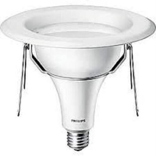 DESCRIPTION: (2) CASES OF (2) DIMMABLE DOWNLIGHT RECESSED LIGHT BULB BRAND/MODEL: PHILIPS #423517 INFORMATION: 15 W 120V LED RETAIL$: $35.99 EA SIZE: