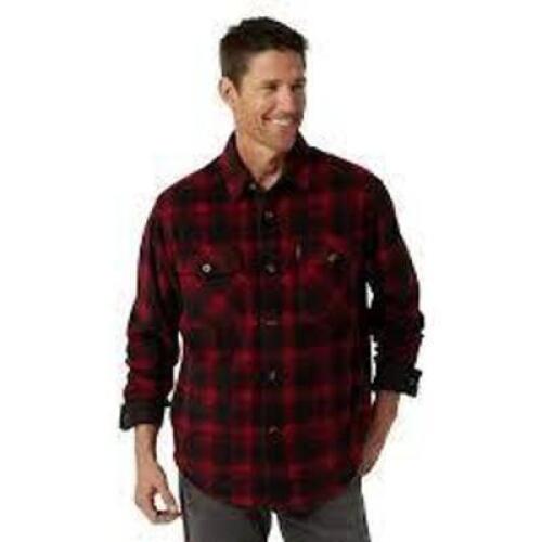 DESCRIPTION: (1) FLEECE SHIRT JACKET BRAND/MODEL: CHAMPS INFORMATION: RED PLAID SIZE: LARGE RETAIL$: $27.00 EA QTY: 1
