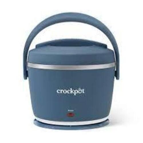DESCRIPTION: (1) PORTABLE PERSONAL SIZED FOOD WARMER BRAND/MODEL: LUNCH CROCK INFORMATION: BLUE SIZE: 20 OZ RETAIL$: $39.98 EA QTY: 1