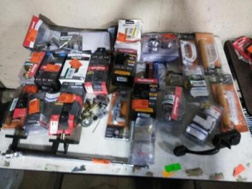DESCRIPTION: (1) TABLE OF MISC DOOR HARDWARE BRAND/MODEL: MANY INFORMATION: MUST COME INSPECT QTY: 1
