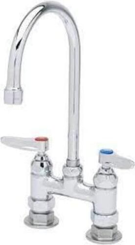 DESCRIPTION: (2) DOUBLE PANTRY FAUCET BRAND/MODEL: T&S RELIABILITY BUILT IN #B-0325 INFORMATION: CHROME SIZE: 4" RETAIL$: $275.46 EA QTY: 2