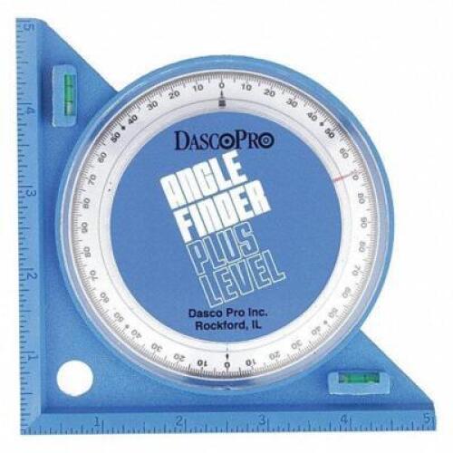 DESCRIPTION: (2) ANGLE FINDER BRAND/MODEL: DASCO PRO #4ZDV7 INFORMATION: 90 DEG, 2 VIALS RETAIL$: $21.49 EA SIZE: 5 IN BASED QTY: 2