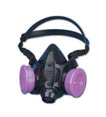 DESCRIPTION: (2) SILICONE HALF MASK RESPIRATOR DEVICE BRAND/MODEL: NORTH #7700 SERIES RETAIL$: $61.15 EA QTY: 2