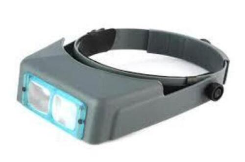 DESCRIPTION: (1) PRECISION MAGNIFIER BINOCULAR BRAND/MODEL: OPTIVISOR RETAIL$: $117.30 EA QTY: 1