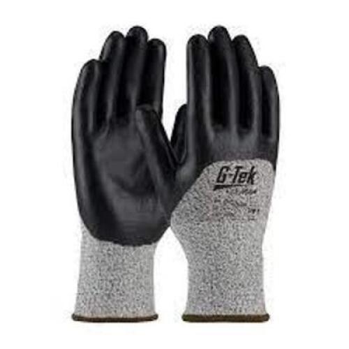 DESCRIPTION: (12) PAIRS OF SALT AND PEPPER POLYKOR SHELL WITH NITRILE COATING BRAND/MODEL: PIP #16-355 INFORMATION: BLACK SIZE: XXL RETAIL$: $6.19 EA