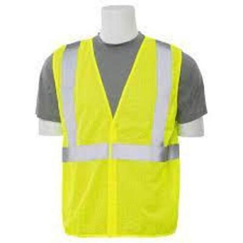 DESCRIPTION: (10) AWARE WEAR VEST BRAND/MODEL: ERB #S362 61427 INFORMATION: HI VIZ LIME SIZE: XL RETAIL$: $4.99 PER VEST QTY: 10