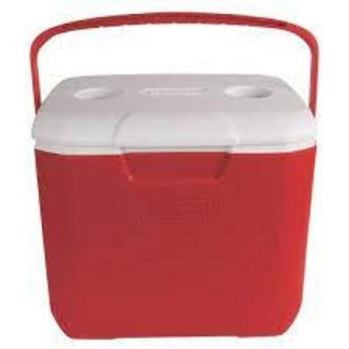 DESCRIPTION: (1) EXCURSION COOLER BRAND/MODEL: COLEMAN INFORMATION: RED RETAIL$: $20.00 SIZE: 16 QT QTY: 1