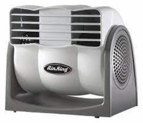 DESCRIPTION: (1) COMPACT NON OSCILLATING FAN BRAND/MODEL: AIR KING #2EKZ8 INFORMATION: NUMBER OF SPEEDS 2 RETAIL$: $35.27 SIZE: 120V AC QTY: 1