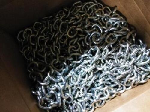 DESCRIPTION: (1) BOX OF CHAIN INFORMATION: MUST COME INSPECT QTY: 1