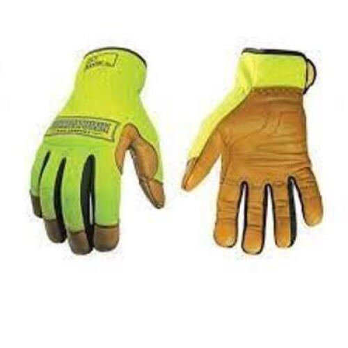 DESCRIPTION: (4) PAIRS OF PUNCTURE AND ABRASION RESISTANT GLOVES BRAND/MODEL: YOUNGSTOWN #12-3190-10-XL INFORMATION: YELLOW AND BLACK SIZE: SIZE XL RE