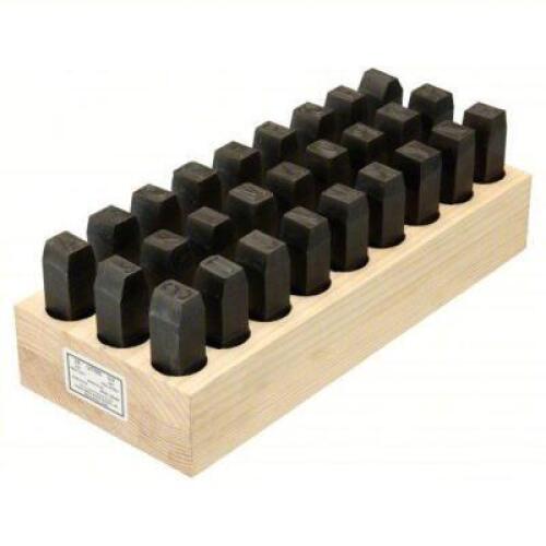 DESCRIPTION: (1) SET OF METAL STAMPS BRAND/MODEL: YOUNG BROS #18G337 INFORMATION: A-Z SIZE: 7/8 IN RETAIL$: $593.49 EA QTY: 1