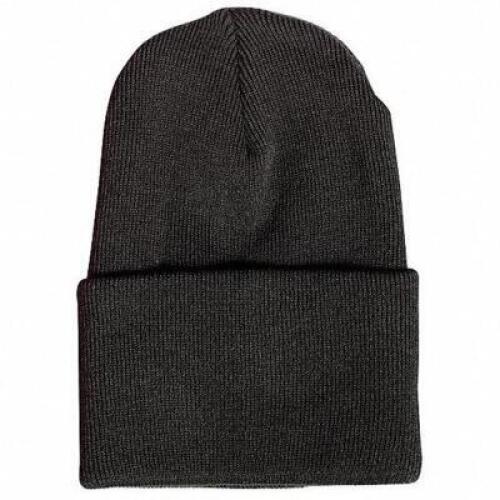 DESCRIPTION: (12) KNIT CAP BRAND/MODEL: GRAINGER #8CW08 INFORMATION: BLACK RETAIL$: $10.05 EA SIZE: ONE SIZE FITS MOST QTY: 12