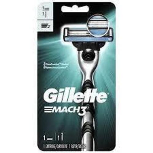 DESCRIPTION: (3) MENS RAZOR BRAND/MODEL: GILLETTE MACH 3 RETAIL$: $6.99 EA QTY: 3