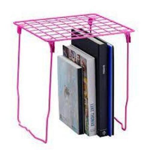 DESCRIPTION: (4) WIRE LOCKER STAC A SHELF BRAND/MODEL: LOCKERMATE INFORMATION: PURPLE SIZE: 12.5X10X11.5 RETAIL$: $6.69 EA QTY: 4