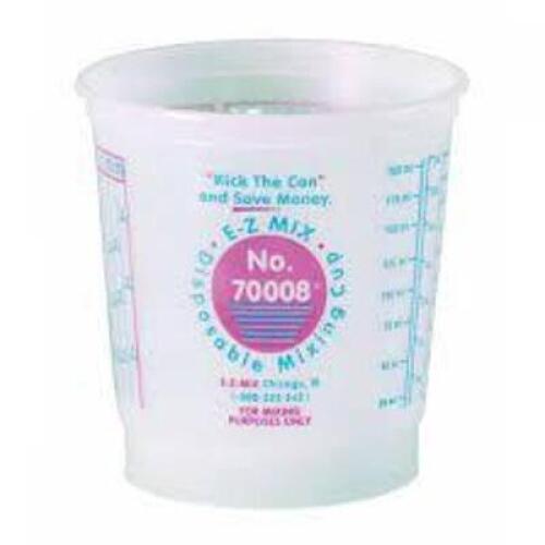 DESCRIPTION: (1) CASE OF (100) DISPOSABLE MIXING CUP BRAND/MODEL: EZ MIX SIZE: 1/2 PT RETAIL$: $54.15 EA QTY: 1