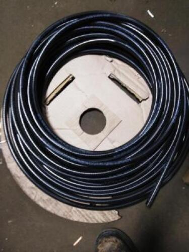 DESCRIPTION: (1) SPOOL OF AIR BRAKE HOSEBRAND/MODEL: MUST COME INSPECTSIZE:&nbsp; 1/2" OD, APPROX 50' LONGQTY: 1