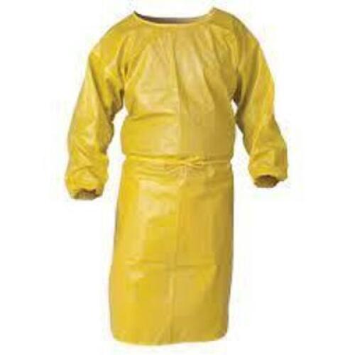 DESCRIPTION: (1) CASE OF (25) YELLOW SMOCKS BRAND/MODEL: KLEENGUARD #09830 SIZE: ONE SIZE FITS MOST RETAIL$: $63.00 EA QTY: 1