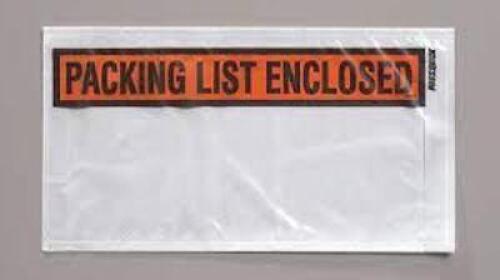DESCRIPTION: (3) BOXES OF (1000) PACKING LIST ENCLOSED ENVELOPES PANEL FACE BRAND/MODEL: OFFICE DEPOT #3UAT2 RETAIL$: $65.23 SIZE: 5-1/2 X 10 QTY: 3