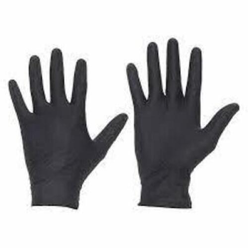 DESCRIPTION: (10) BOXES OF (100) DISPOSABLE GLOVES BRAND/MODEL: MICROFLEX #2VLZ7 INFORMATION: BLACK SIZE: SIZE 8M RETAIL$: $16.95 EA QTY: 10