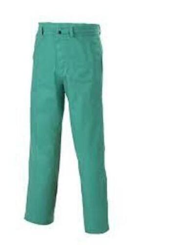 DESCRIPTION: (5) PAIRS OF WELDING PANTS BRAND/MODEL: REVCO #910 GREEN INFORMATION: GREEN SIZE: SIZE 64R RETAIL$: $21.00 EA QTY: 5