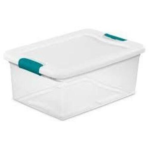 DESCRIPTION: (1) CASE OF (12) STORAGE TOTE BRAND/MODEL: STERILITE #1494 INFORMATION: CLEAR RETAIL$: $100.00 EA QTY: 1