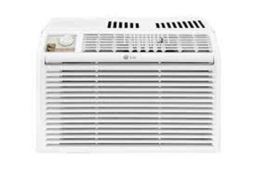 DESCRIPTION: (1) WINDOW AIR CONDITIONER BRAND/MODEL: LG #LW5016 INFORMATION: 5000 BTU RETAIL$: $159.00 SIZE: FITS WINDOW 21-35"W X 12" H QTY: 1