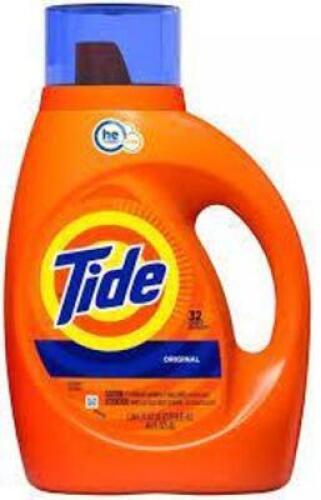 DESCRIPTION: (1) LAUNDRY DETERGENT BRAND/MODEL: TIDE ORIGINAL SIZE: 46 FL OZ RETAIL$: $12.00 EA QTY: 1