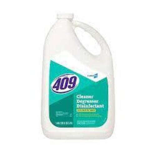 DESCRIPTION: (1) CLEANER DEGREASER DISINFECTANT BRAND/MODEL: FORMULA 409 SIZE: 1 GALLON RETAIL$: $18.59 EA QTY: 1