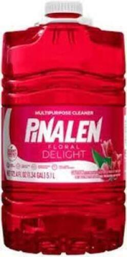 DESCRIPTION: (3) MULTIPURPOSE CLEANER BRAND/MODEL: PINALLEN INFORMATION: FLORAL DELIGHT SIZE: 1.35 GALLON RETAIL$: $10.00 EA QTY: 3