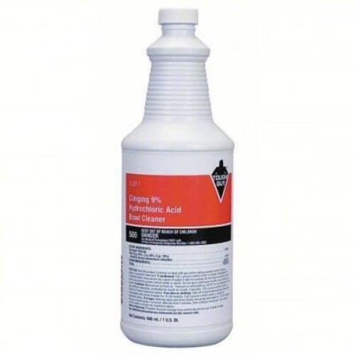 DESCRIPTION: (5) TOILET BOWL CLEANER BRAND/MODEL: TOUGH GUY #2LEF7 INFORMATION: MINT FRAGRANCE SIZE: 32 OZ RETAIL$: $4.17 EA QTY: 5