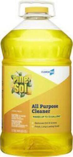 DESCRIPTION: (1) ALL PURPOSE CLEANER BRAND/MODEL: PINE SOL INFORMATION: LEMON FRESH SIZE: 1 GALLON RETAIL$: $10.49 EA QTY: 1