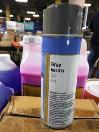 DESCRIPTION: (6) SPRAY PAINT BRAND/MODEL: BD1391 INFORMATION: GRAY SIZE: 12 OZ RETAIL$: $12.78 EA QTY: 6