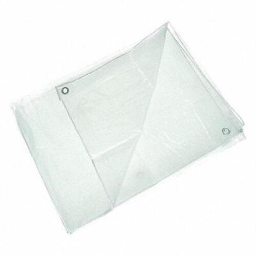 DESCRIPTION: (1) POLYETHYLENE WATERPROOF TARP BRAND/MODEL: GRAINGER #5WTL5 INFORMATION: TRANSPARENT RETAIL$: $166 SIZE: 23X10X39 QTY: 1