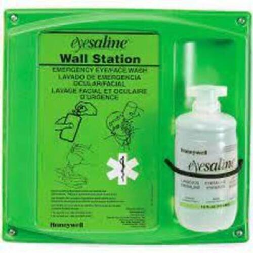 DESCRIPTION: (1) WALL STATION BRAND/MODEL: EYE SALINE RETAIL$: $46.00 EA QTY: 1