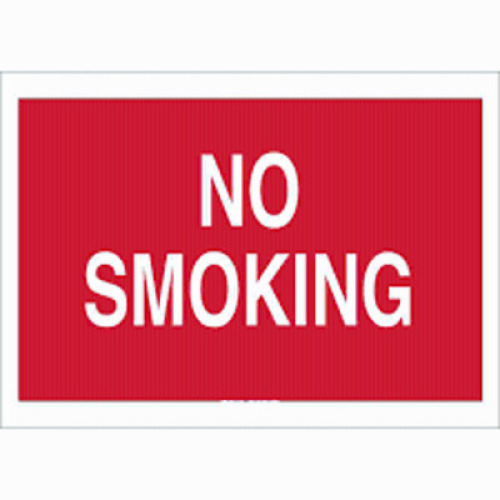 DESCRIPTION: (3) NO SMOKING SIGN BRAND/MODEL: BRADY #141948 RETAIL$: $17.00 EA QTY: 3