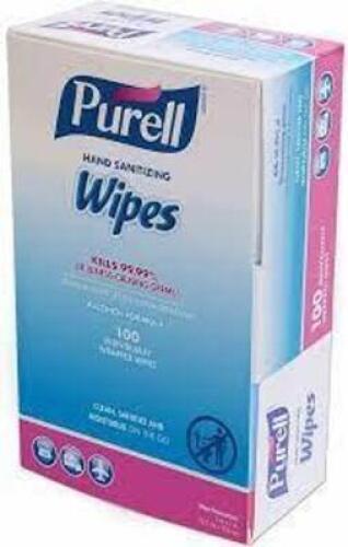 DESCRIPTION: (1) CASE OF (340) PACKS OF DISINFECTANT HAND WIPES BRAND/MODEL: PURELL RETAIL$: $1.00 QTY: 1