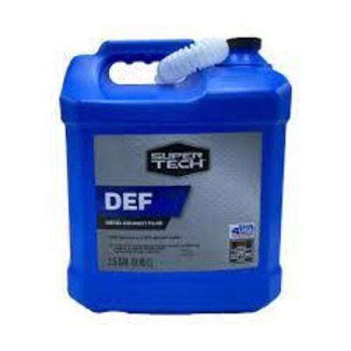 DESCRIPTION: (2) DIESEL EXHAUST FLUID BRAND/MODEL: SUPER TECH SIZE: 2.5 GALLON RETAIL$: $11.38 EA QTY: 2